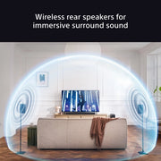 Sony SARS8.CEJ Home Theatre / Wireless Rear Speakers - Black - Bonus Superstore