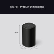 Sony SARS8.CEJ Home Theatre / Wireless Rear Speakers - Black - Bonus Superstore