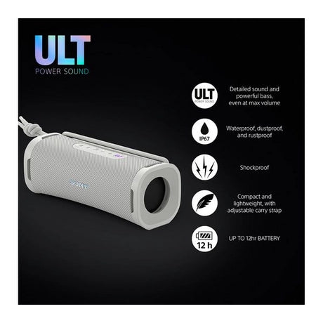 Sony SRSULT50W.CE7 Wireless Bluetooth Portable Speaker - Off White