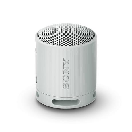 Sony SRSXB100H_CE7 Compact Bluetooth Wireless Speaker - Light Grey - Bonus Superstore