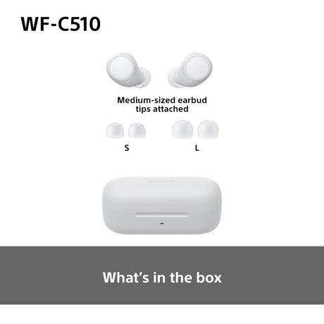 Sony WFC510W.CE7 Wireless In ear headphones - White