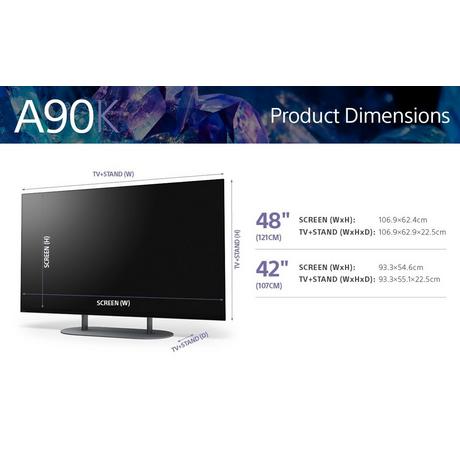 Sony XR42A90KU 42" 4K Ultra HD HDR Google TV - Bonus Superstore