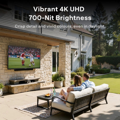 Sylvox OT75B1K4GC 75" Partial Sun Outdoor TV