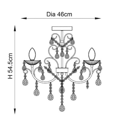 Tabitha 3lt Semi flush - Bonus Superstore
