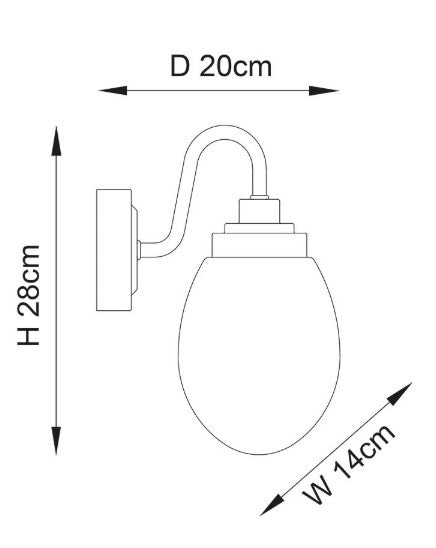Hampton 1lt Wall - 76304