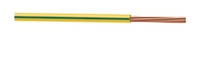 6491X 185.00MM Cable - Green/ Yellow