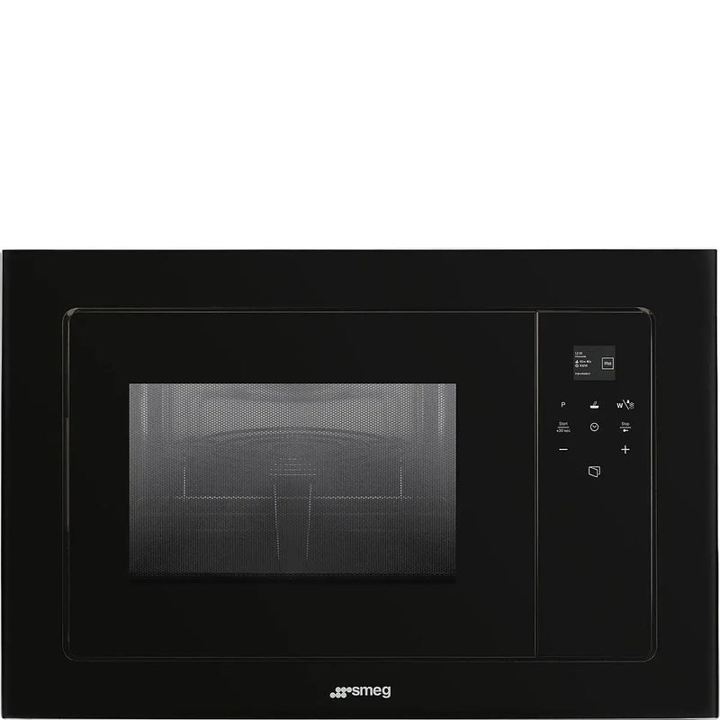 Smeg FML120B3 Built In Microwave & Grill – Black