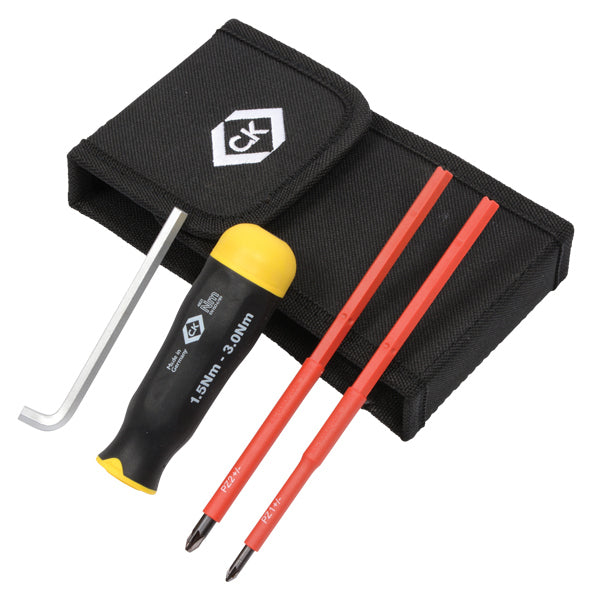 C.K VDE 1000V Torque Screwdriver Set T4821