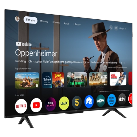TCL 43P7K-UK 43" 4K QLED Direct LED HDR Google TV