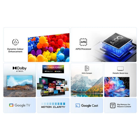 TCL 43V6C-UK 43" 4K Direct LED HDR Google TV - Bonus Superstore