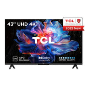 TCL 43V6C-UK 43" 4K Direct LED HDR Google TV - Bonus Superstore