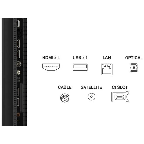 TCL 50C6KS-UK 50" 4K Ultra HD QD-Mini LED TV