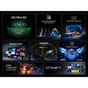 TCL 50Q6C-UK 50" 4K Ultra HD QD-MINI LED Google TV - Bonus Superstore