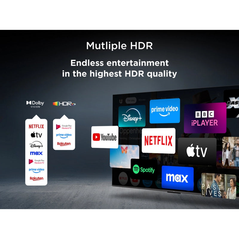 TCL 50Q6C-UK 50" 4K Ultra HD QD-MINI LED Google TV - Bonus Superstore