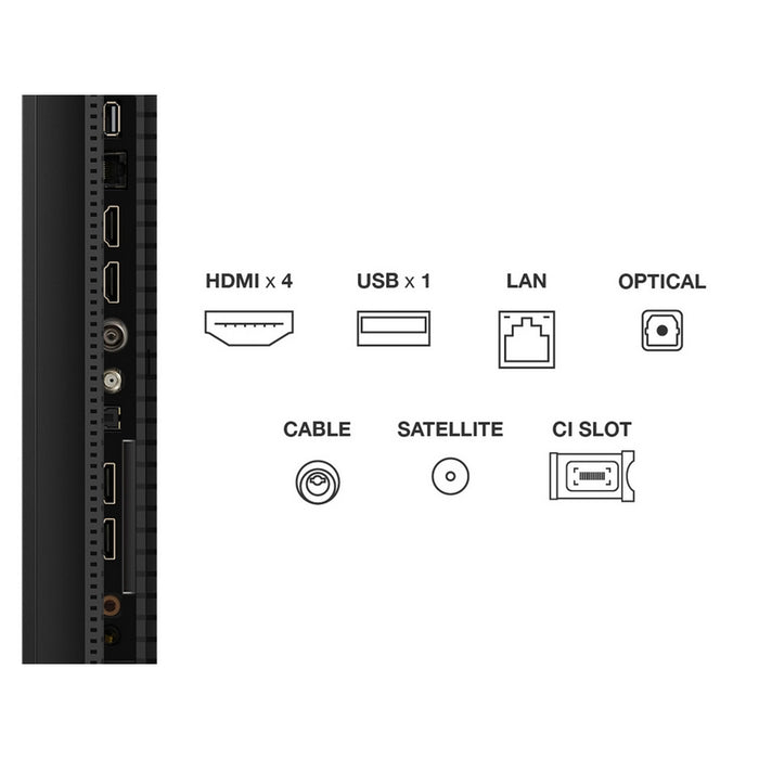TCL 50Q6C-UK 50" 4K Ultra HD QD-MINI LED Google TV