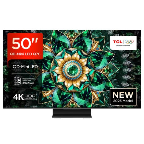 TCL 50Q7C-UK 50" 4K QD-Mini LED UHD Smart Google TV