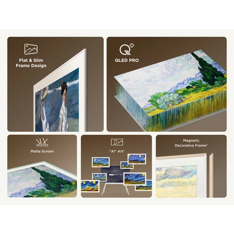 TCL 55A300W-UK 55" 4K Ultra HD TCL NXTVISION QLED PRO HDR Google TV