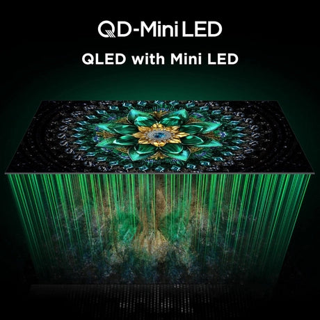 TCL 55Q6C-UK 55" 4K QD-Mini LED UHD Smart Google TV