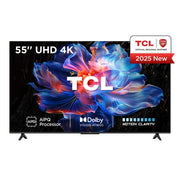 TCL 55V6C-UK 55" 4K Direct LED HDR Google TV - Bonus Superstore