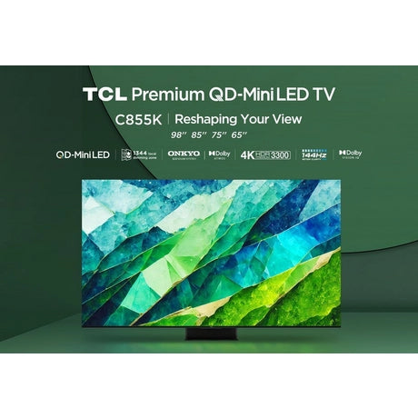 TCL 65C855K 65" 4K QLED HDR Premium Google TV