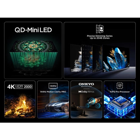 TCL 75Q7C-UK 75" 4K QD-Mini LED UHD Smart Google TV