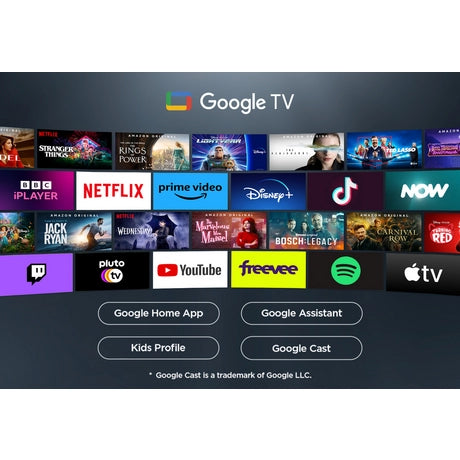 TCL 85P7K-UK 85" QLED Direct LED HDR Google TV