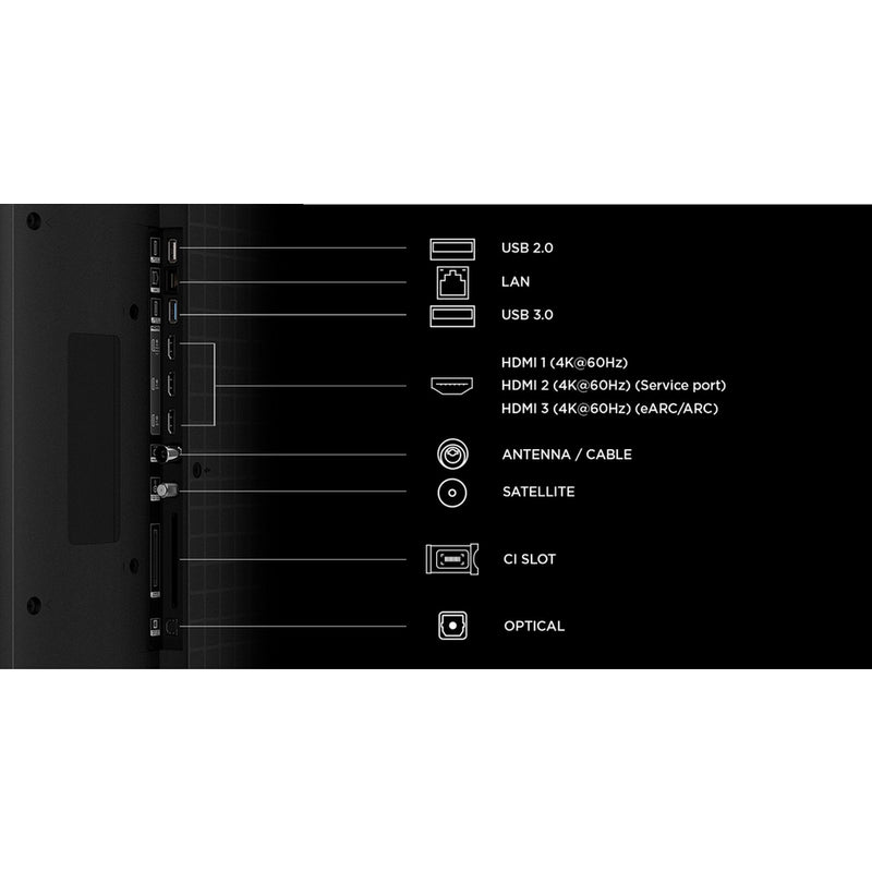 TCL 85P7L-UK 85" 4K HDR QLED Direct LED Google TV
