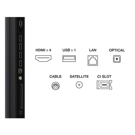 TCL 85Q6C-UK 85" 4K QD-Mini LED UHD Smart Google TV