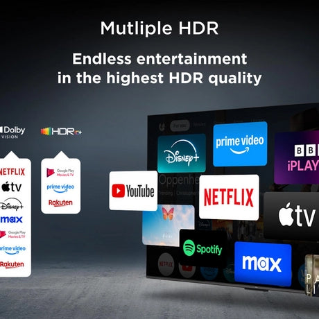 TCL 85Q6C-UK 85" 4K QD-Mini LED UHD Smart Google TV - Bonus Superstore