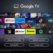 TCL 85Q6C-UK 85" 4K QD-Mini LED UHD Smart Google TV - Bonus Superstore