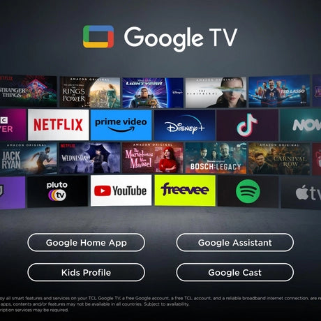 TCL 85Q6C-UK 85" 4K QD-Mini LED UHD Smart Google TV - Bonus Superstore