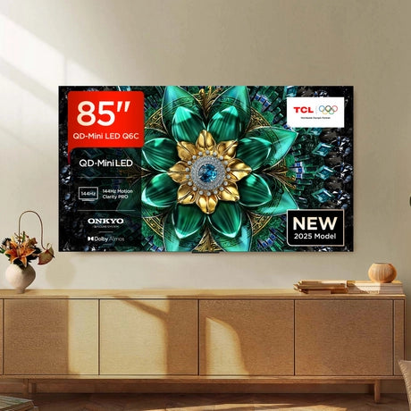 TCL 85Q6C-UK 85" 4K QD-Mini LED UHD Smart Google TV - Bonus Superstore
