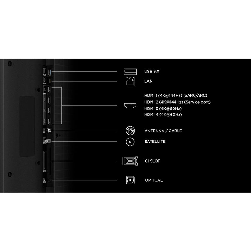 TCL 85RM7L-UK 85" 4K Ultra HD RGB MINI LED Google TV