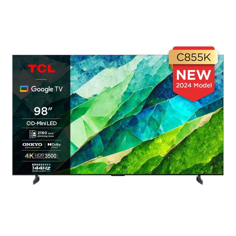 TCL 98C855K 98" 4K QLED HDR Premium Google TV