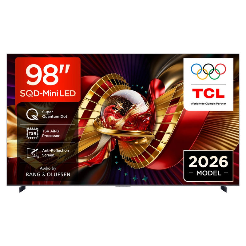 TCL 98C8L-UK 98" 4K Ultra HD QD-Mini LED Google TV