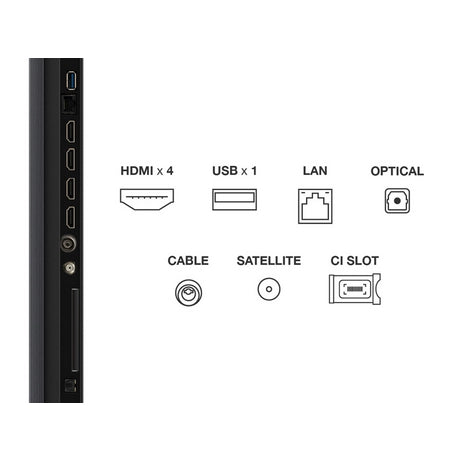 TCL 98Q6C-UK 98" 4K QD-Mini LED UHD Smart Google TV
