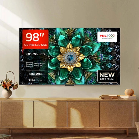 TCL 98Q6C-UK 98" 4K QD-Mini LED UHD Smart Google TV - Bonus Superstore