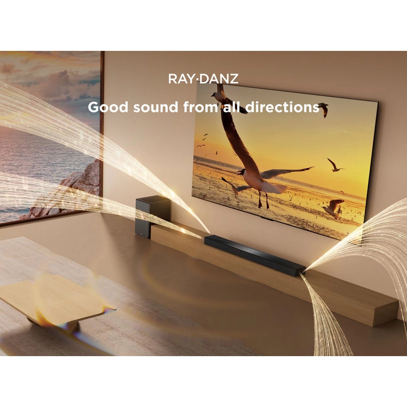 TCL Q65H 5.1 soundbar with Dolby Atmos & Ray Danz technologies - Black