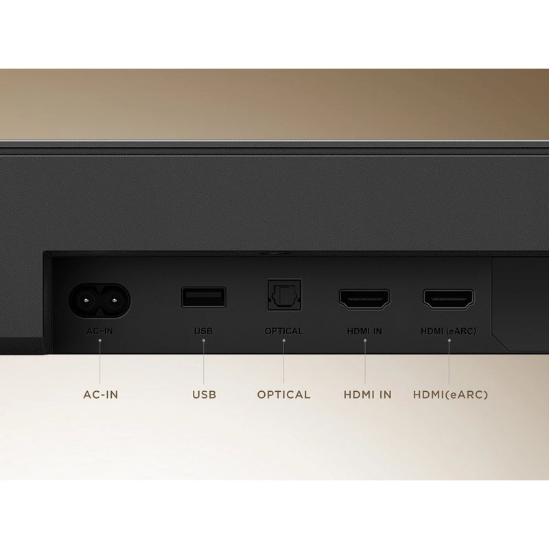 TCL Q65H 5.1 soundbar with Dolby Atmos & Ray Danz technologies - Black