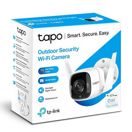 TP-Link TAPOC320WS Outdoor Security Wi-Fi Camera - Bonus Superstore