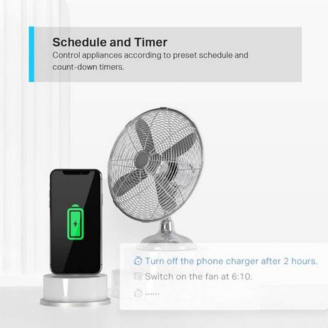 TP-Link TAPOP110 Energy Monitoring Mini Smart Wi-Fi Plug - White - Bonus Superstore