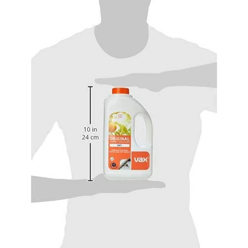 VAX 1-9-142054 Original Pet Carpet Cleaning Solution 1.5L, Citrus burst scent - White