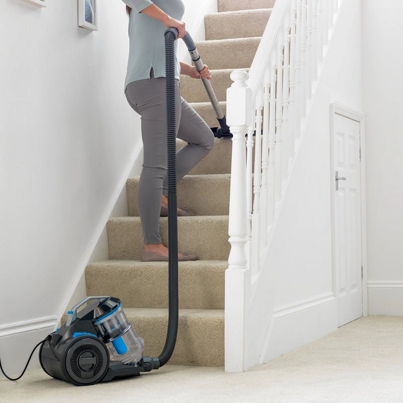 Vax CCQSASV1P1 Air Stretch Pet Vacuum Cleaner - Grey & Blue