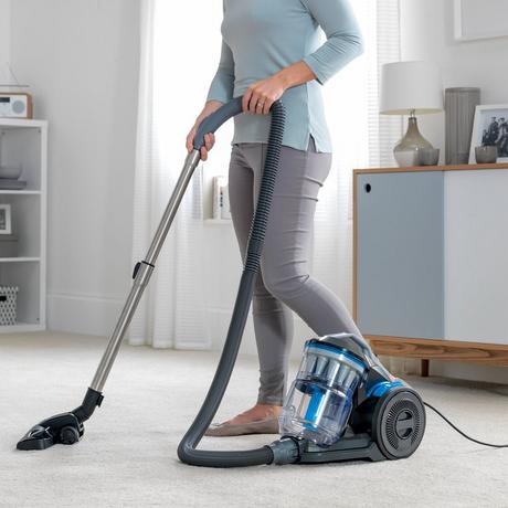 Vax CCQSASV1P1 Air Stretch Pet Vacuum Cleaner - Grey & Blue - Bonus Superstore