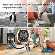 Vax CDCW-SSXA VAX SpinScrub Power Plus - Grey and Navy Blue - Bonus Superstore