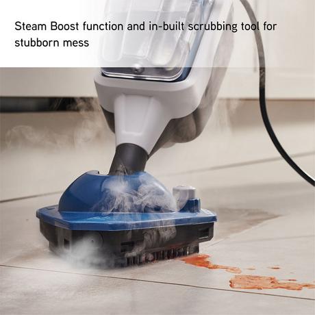 Vax CDST-SFXS Steam Fresh Home Steam Cleaner - White & Navy Blue - Bonus Superstore