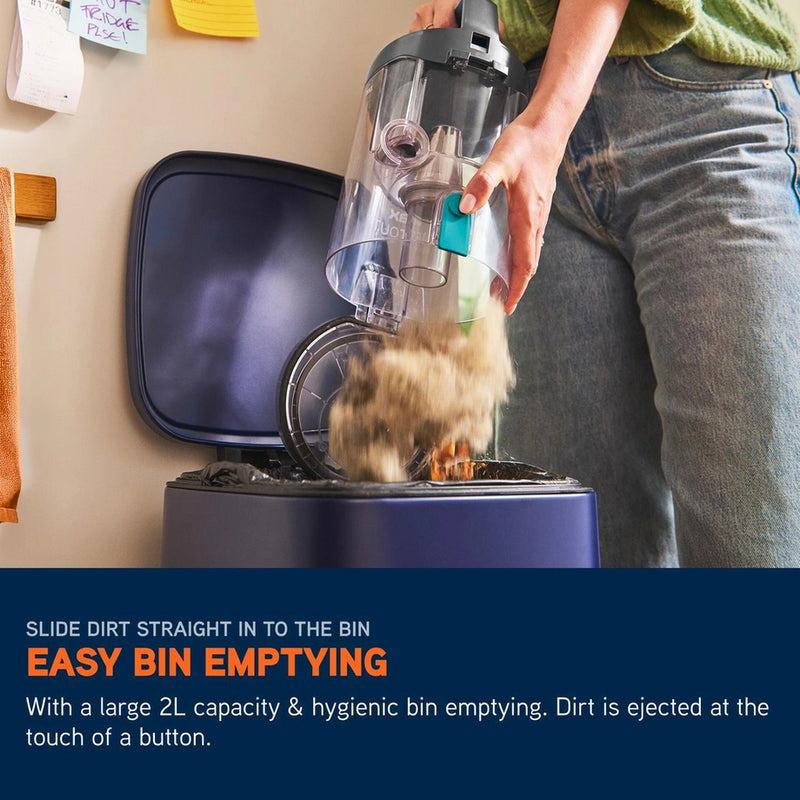 Vax CDUP-LORP LiftOut Reach Pet-Design Upright Vacuum Cleaner - Graphite / Teal