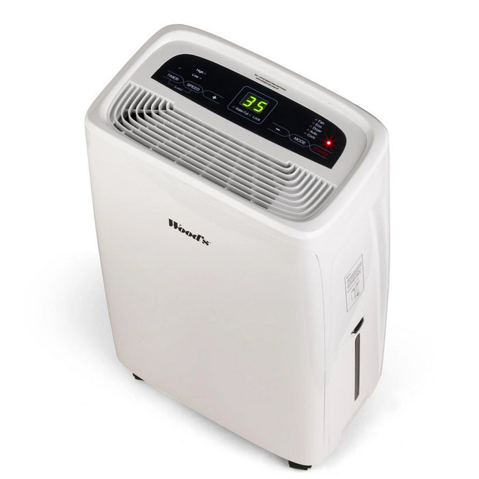 Woods MDX14 10L Dehumidifier - White