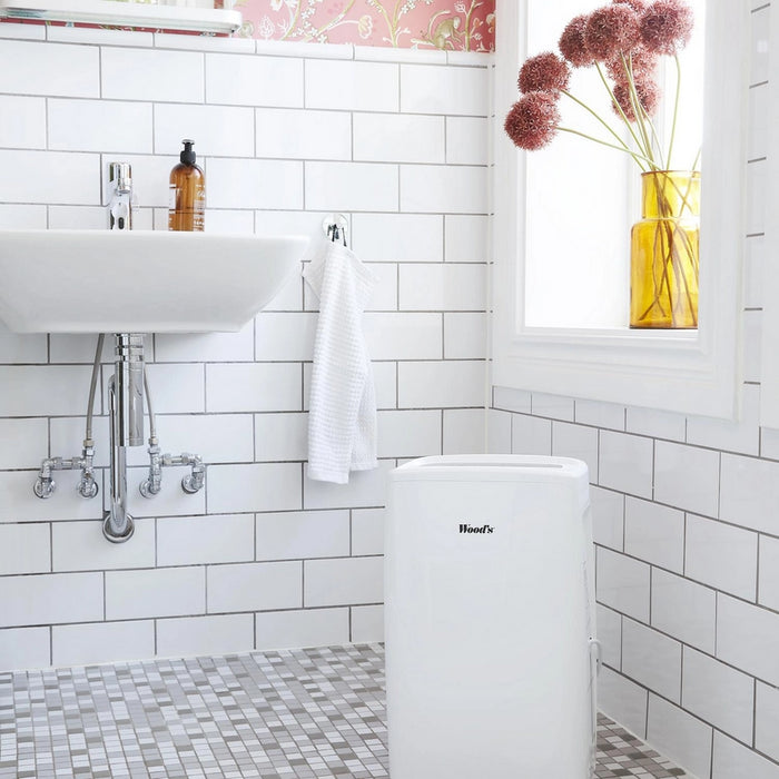 Woods MDX14 10L Dehumidifier - White