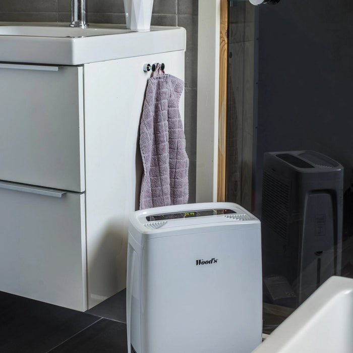 Woods MDX14 10L Dehumidifier - White